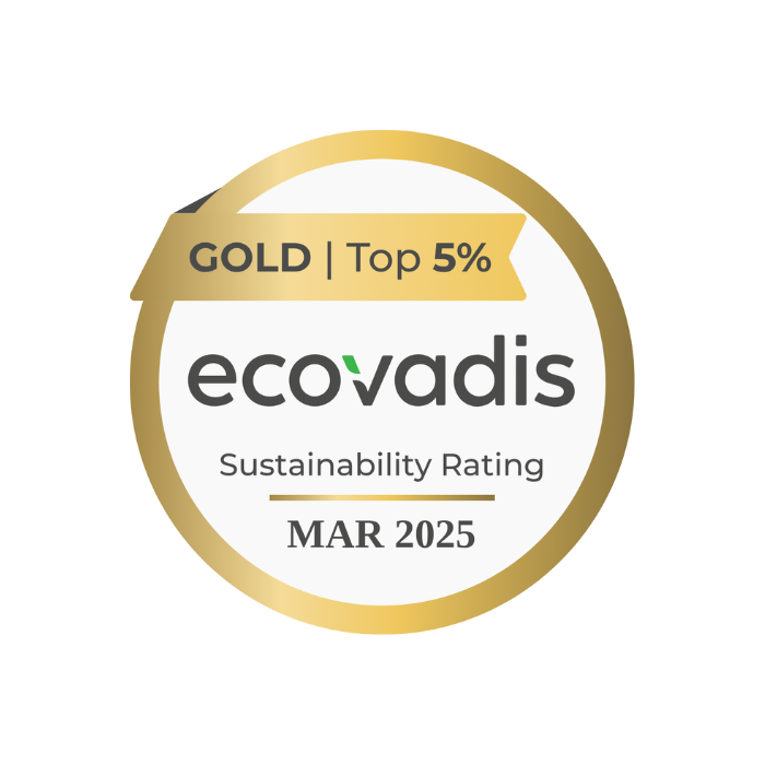 EcoVadis Gold 2025
